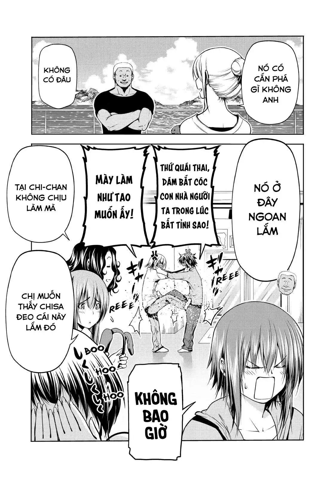 cô gái thích lặn - grand blue chapter 64.5 26