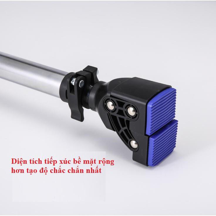 Combo Xà đơn treo tường, gắn tường 2020 điều chỉnh 72cm - 105cm và 93cm-140cm nặng 2kg, 2.5kg(tặng găng tay tập xà dày