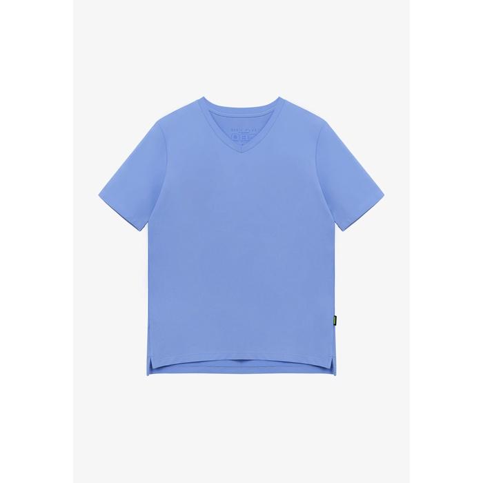 ÁO THUN TRƠN CỔ TIM NỮ - BASIC PLUS V NECK T-SHIRT - LO21162002
