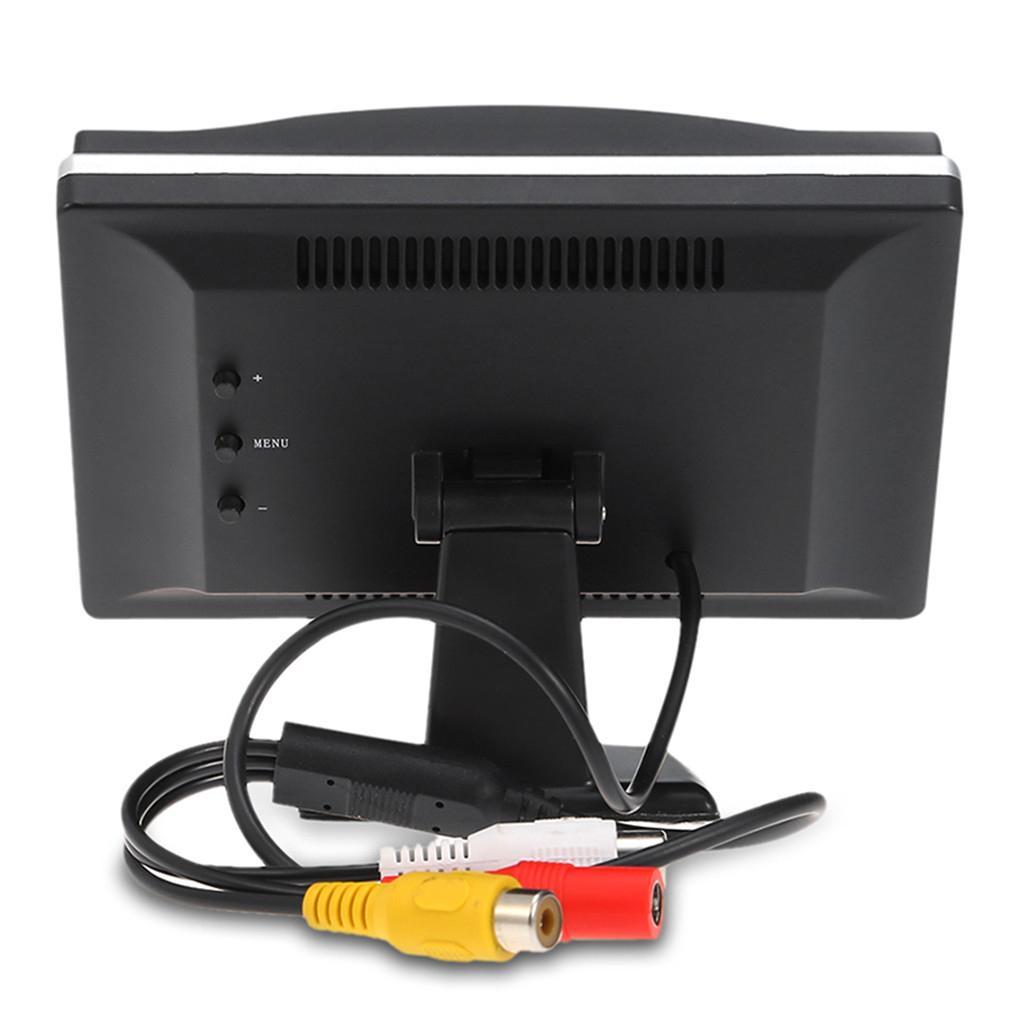 Car Rear View  8 LED   Camera & 5" LCD Display Monitor