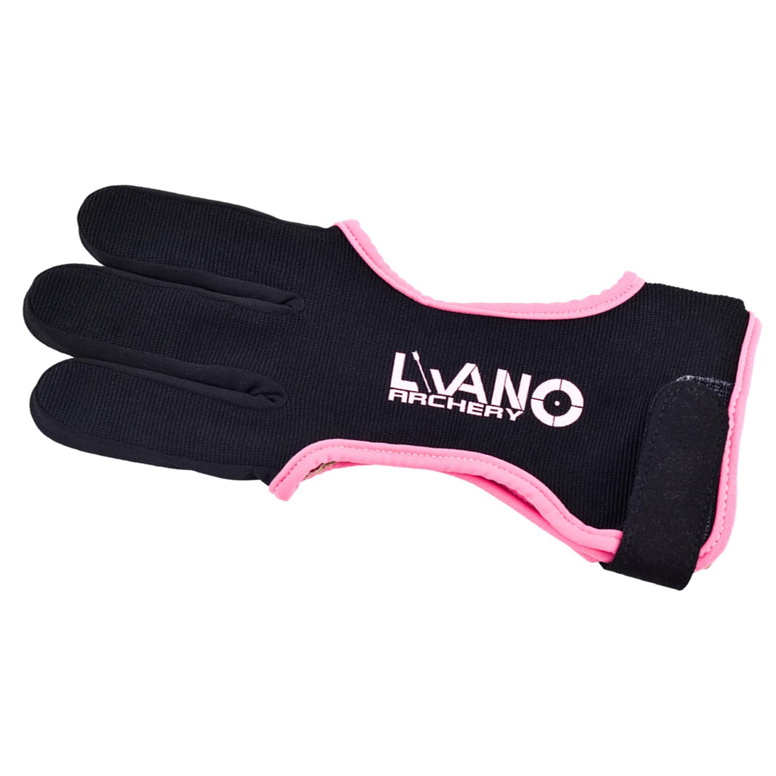 Finger Tab Accessories Leather Warp Back & Compound Bow 3 Finger