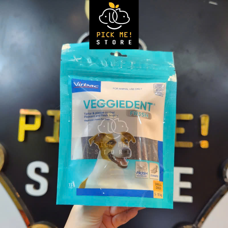 Veggiedent Thanh Nhai Sạch Răng, Thơm Miệng, Giảm Cao Răng cho Chó