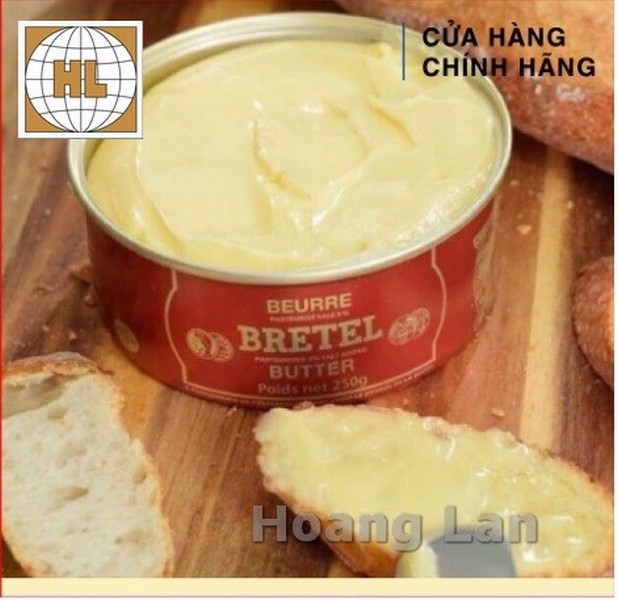 Bơ Bretel 250g (bơ đồng tiền) - Pháp