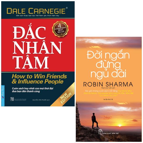 Combo Sách Đắc Nhân Tâm + Đời Ngắn Đừng Ngủ Dài