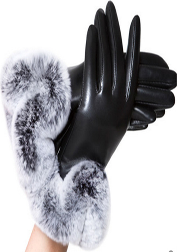 Combo bao tay găng tay nam + nữ da cảm ứng Smartphone lót lông giữ ấm mùa đông COMBOGTNN04
