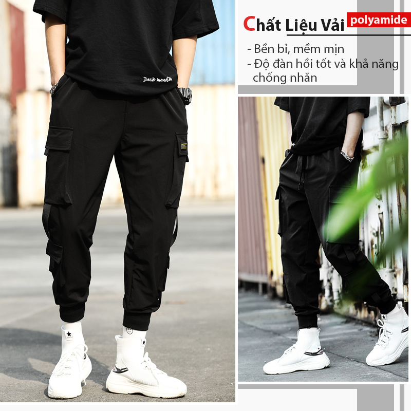 Quần jogger nam nữ thể thao kaki mã TT46 thô túi hộp kiểu bó ống Hàn Quốc chất vải đẹp ống dài