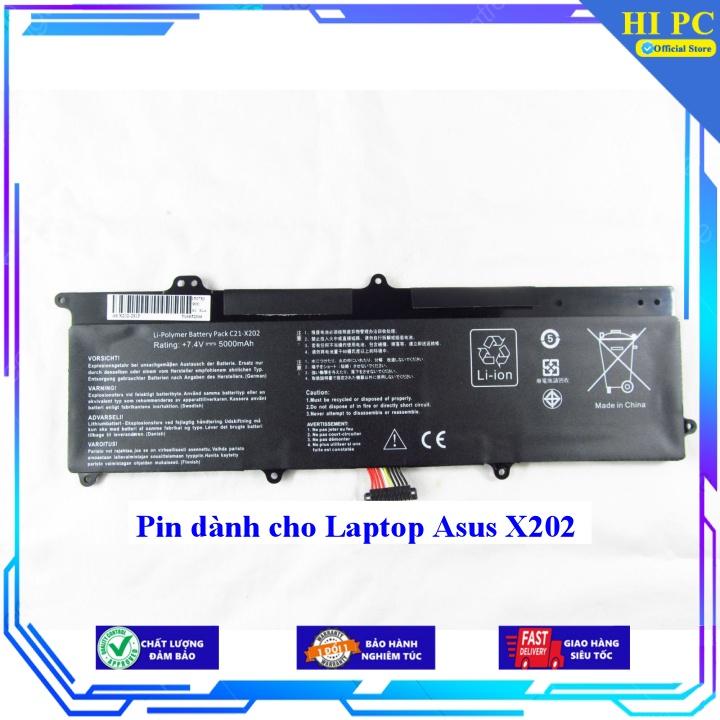 Pin dành cho Laptop Asus X202 - Hàng Nhập Khẩu