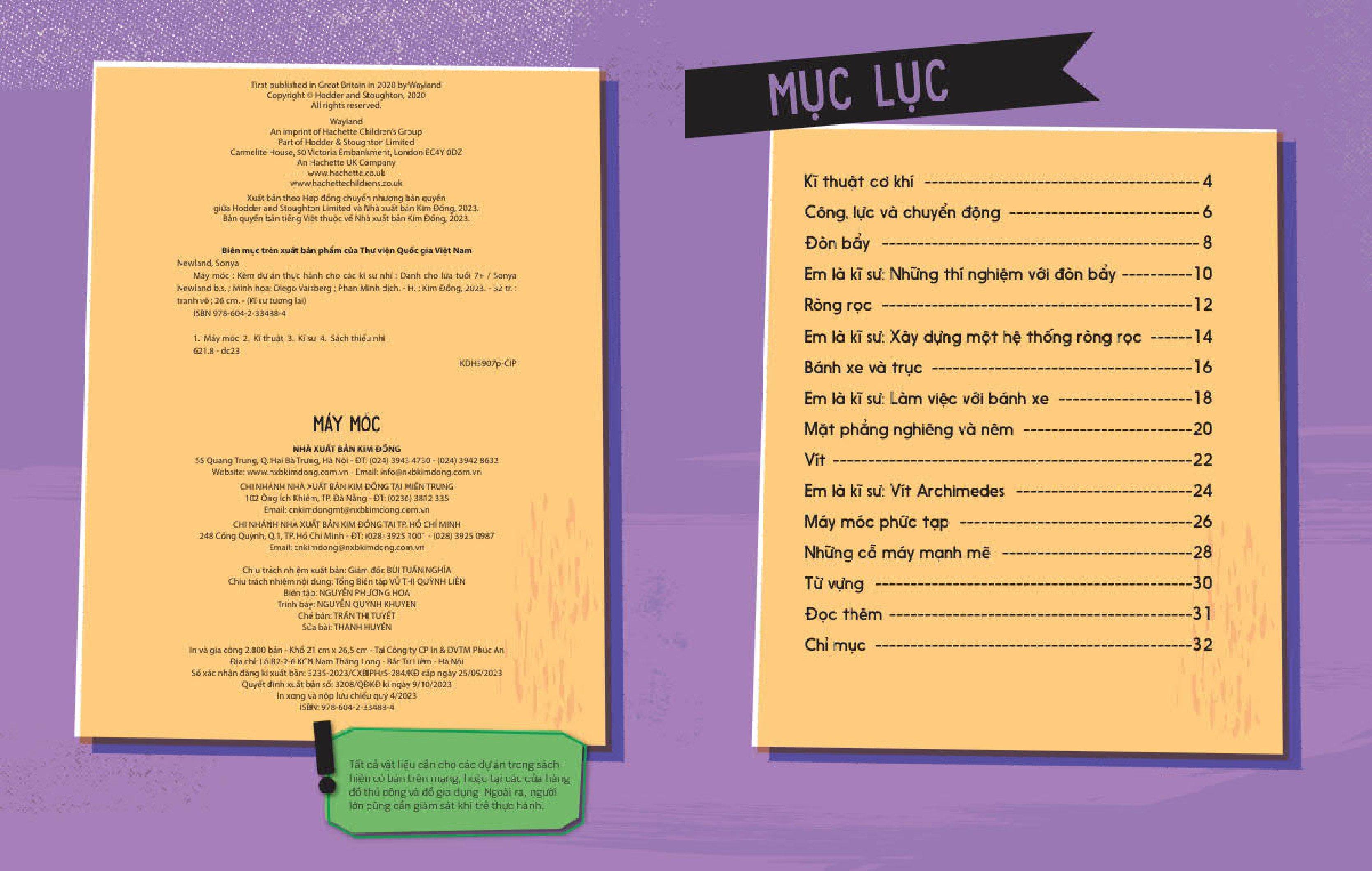 Kĩ Sư Tương Lai - STEM - Máy Móc