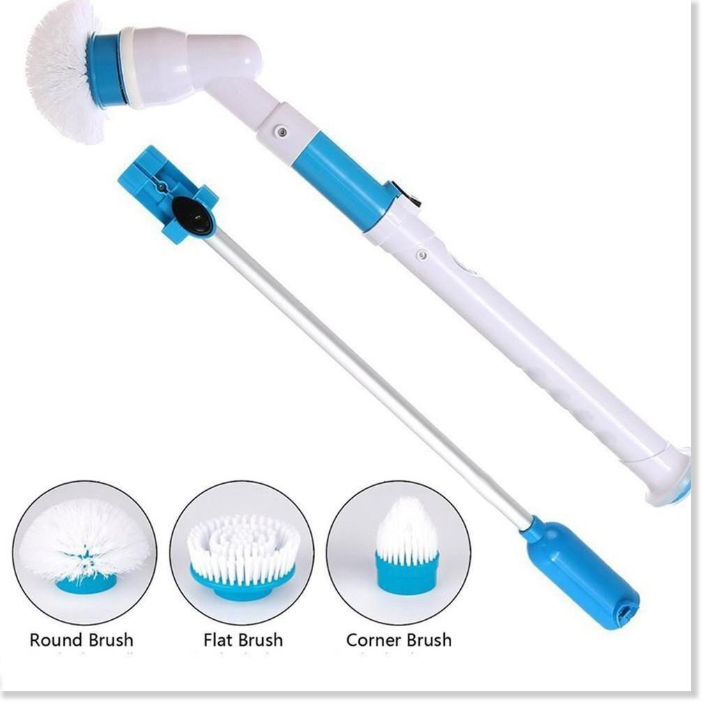 Cây lau nhà thông minh bằng điện, Chổi điện đa năng chà vết bẩn thông minh 360 độ - bảo hành uy tín