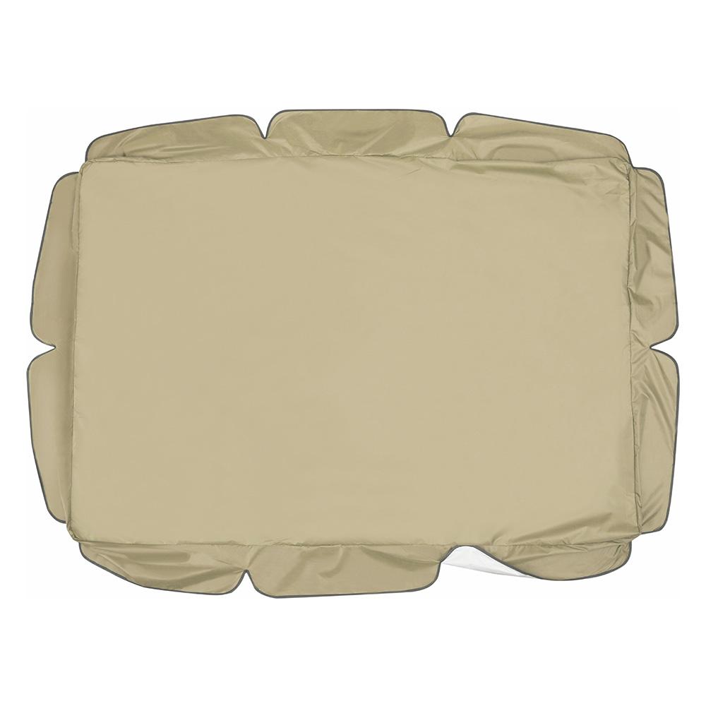 Chống Thấm Nước Trượt Patin Đầm Xòe Tán Bao Thay Thế 3-Seater Vườn Đầm Xòe Tán UV Nắng Ốp Lưng Ngoài Trời Ghế Võng Có Túi
