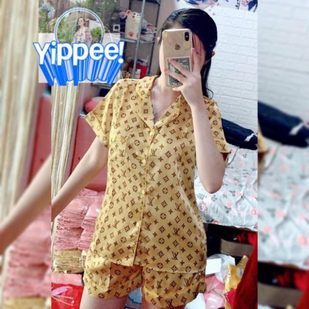 ️Có Quà Tặng️ Bộ Pijama Lụa Đùi Sang Chảng 40_60kg Hàng Shop