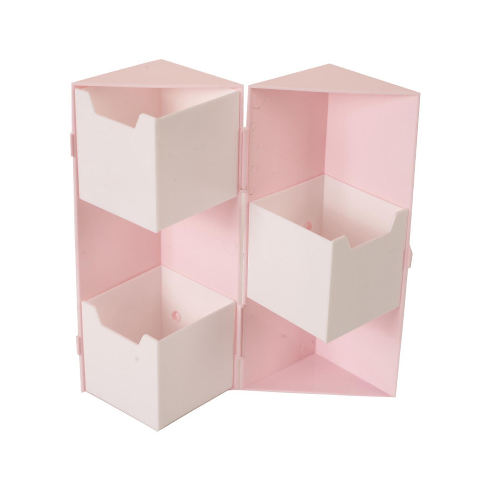 Countertop Storage Box with Drawer Bathroom Organizer Case for Bathroom Desk