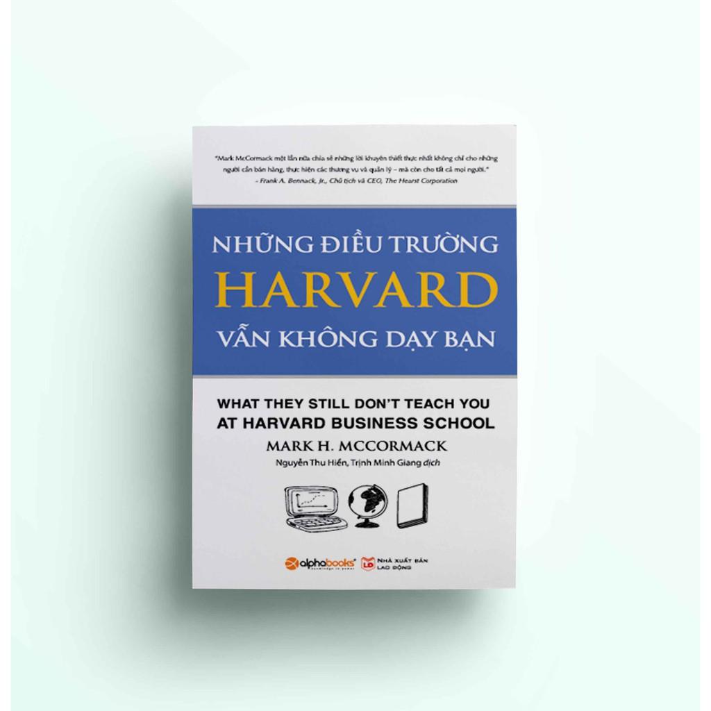 Sách - Những điều trường Harvard vẫn không dạy bạn