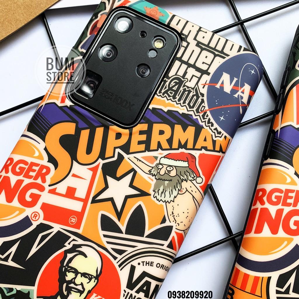 Ốp Lưng Superman Samsung Galaxy Cho Dòng Note 20 Ultra / Note 20 / S20 Ultra / S20 Plus