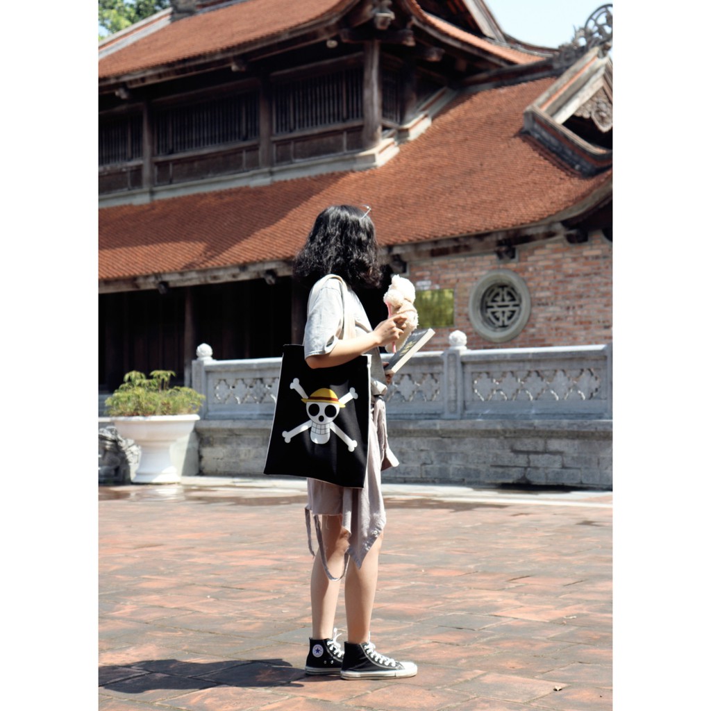 Túi tote vải thiết kế One Piece