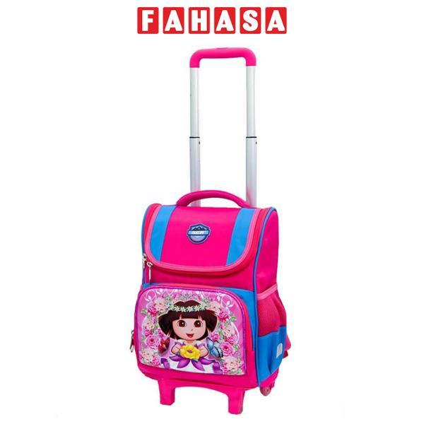 Ba Lô Cần Kéo Học Sinh - Hasun 905CKN - Bé Gái