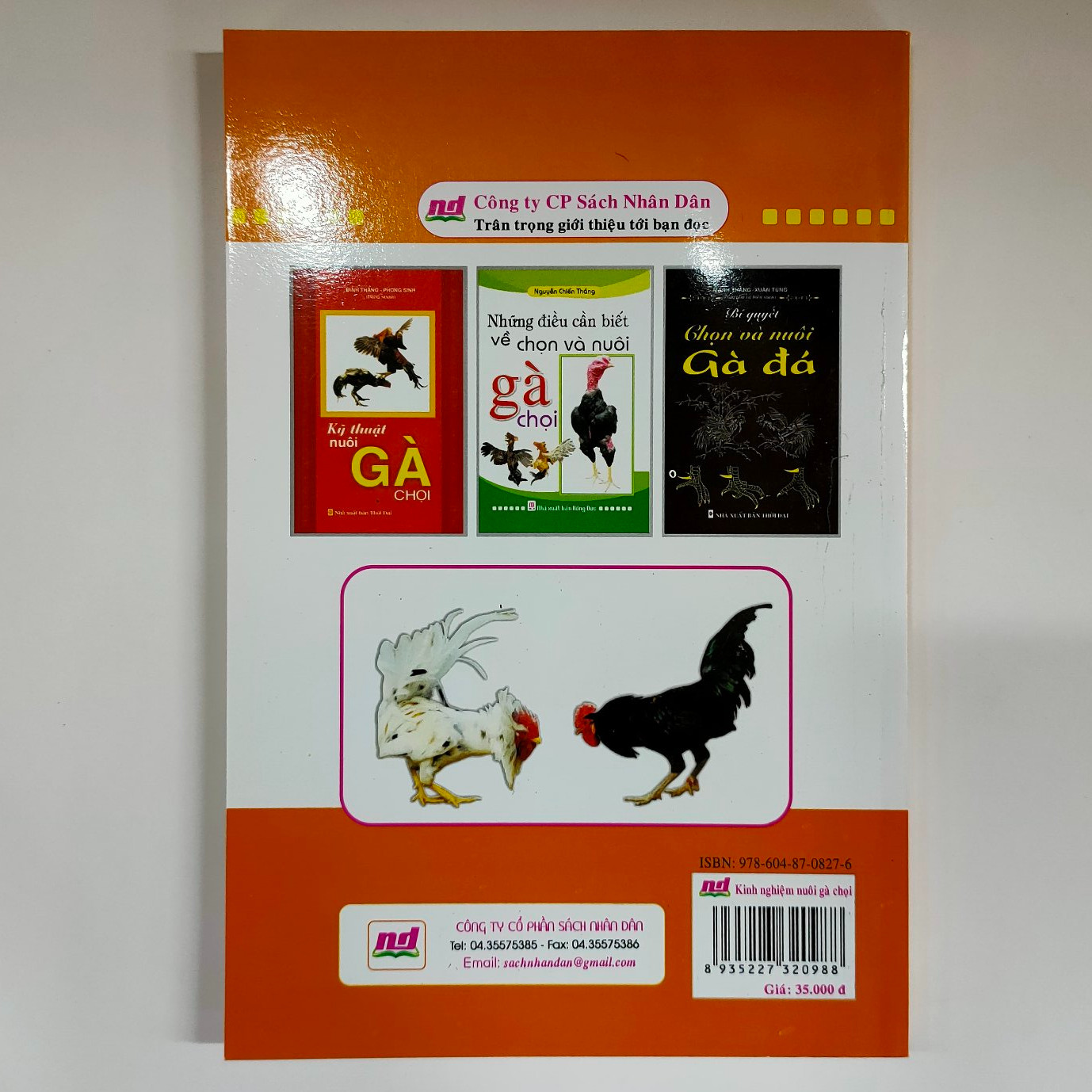 Bí quyết chọn nuôi gà đá - Những điều cần biết về chọn và nuôi gà chọi - Kỹ Thuật nuôi gà chọi - Kinh nghiệm nuôi gà chọi (4 cuốn)