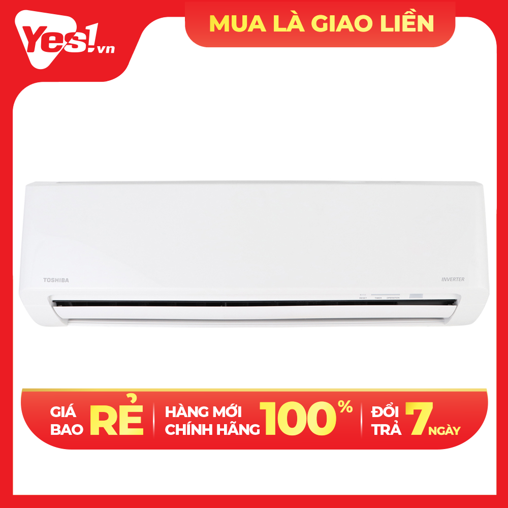 Máy Lạnh Toshiba Inverter 1 HP RAS-H10H2KCVG-V - Chỉ giao tại HCM