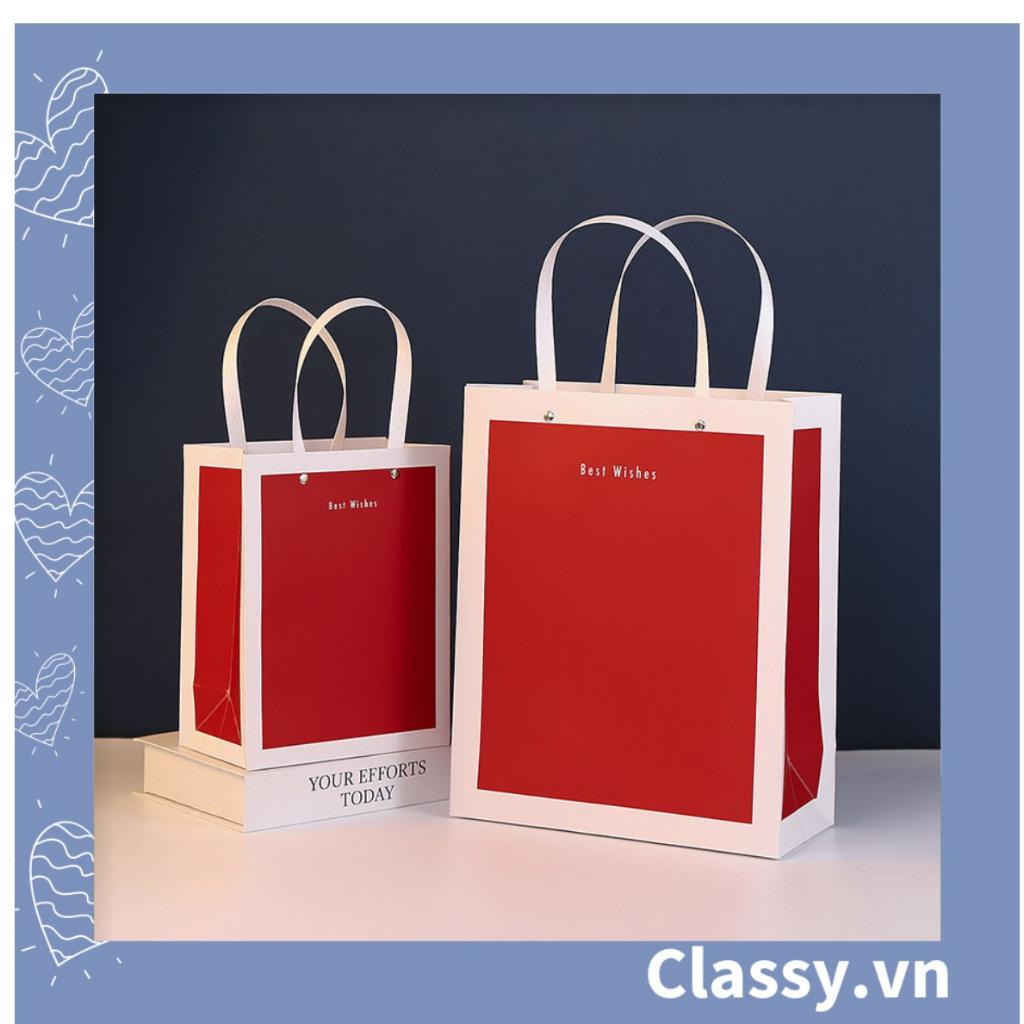 Túi quà tặng Classy, túi giấy quai xách dày dặn sang trọng Q1547