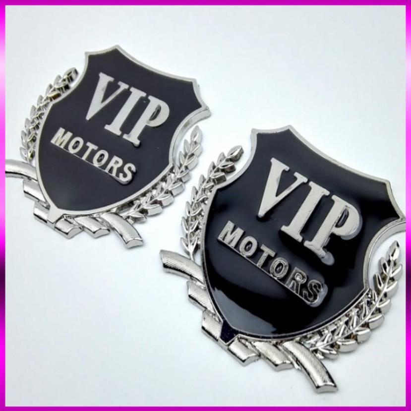 Logo trang tri xe,Lô Gô VIP Motor Gắn Xe Ô Tô 206277-2