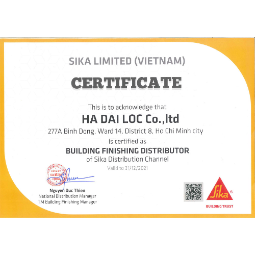 Sika Waterproofing Liquid 5L – Tăng cường chống thấm, tăng độ bền và chống nứt cho vữa