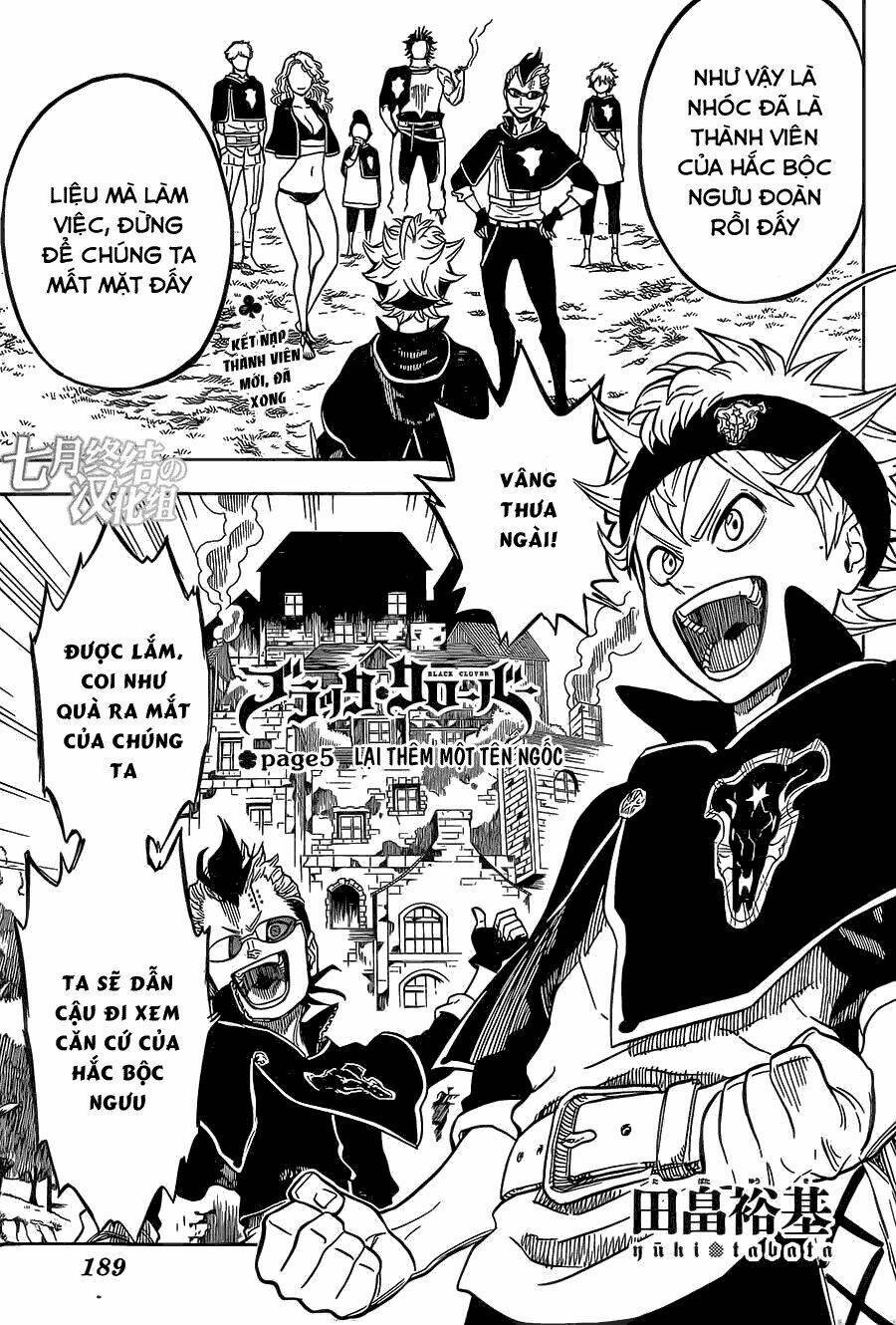 black clover - pháp sư không phép thuật chapter 5 1