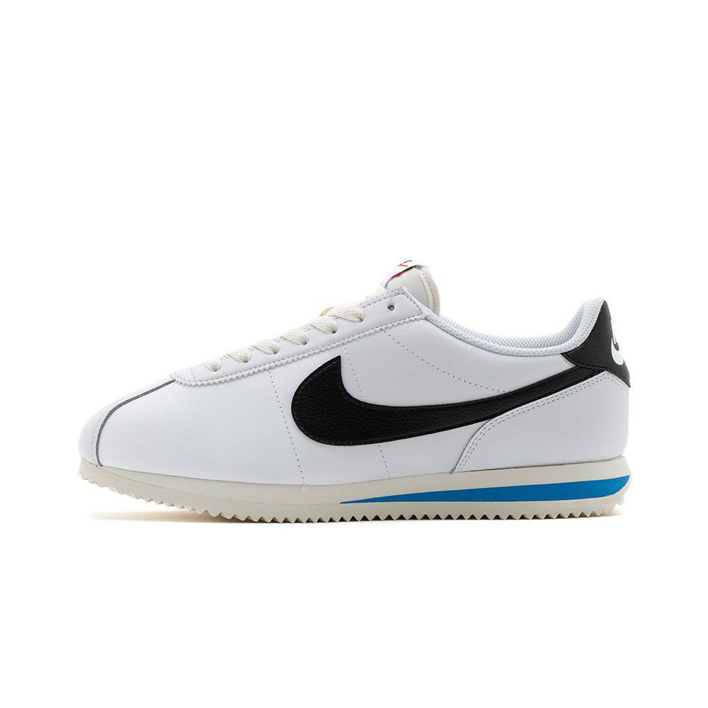Giày thời trang Nữ W NIKE CORTEZ - WHITE/BLACK-LT PHOTO BLUE-SAIL - 8 US