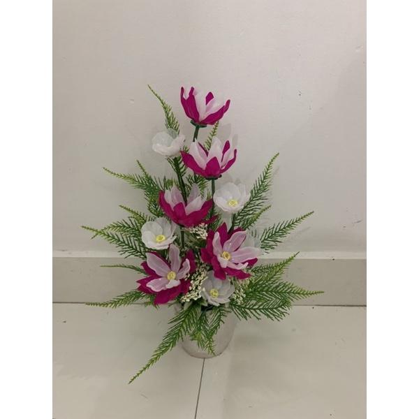 Chậu hoa cắm sẵn cao 35cm