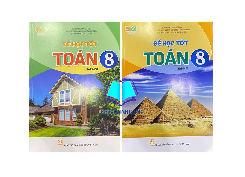 Sách - Combo Để học tốt toán 8 - tập 1 + 2