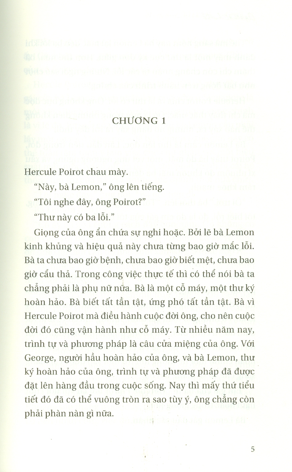 HICKORY, HICKORY, Oẳn Tù Tì (Agatha Christie)