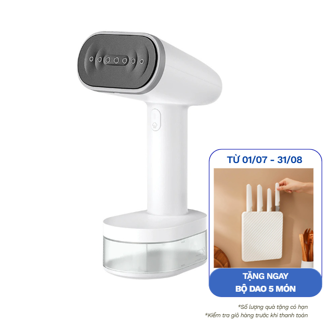 Bàn ủi hơi nước cầm tay Lock&Lock ENI223WHT 1600W - Hàng chính hãng