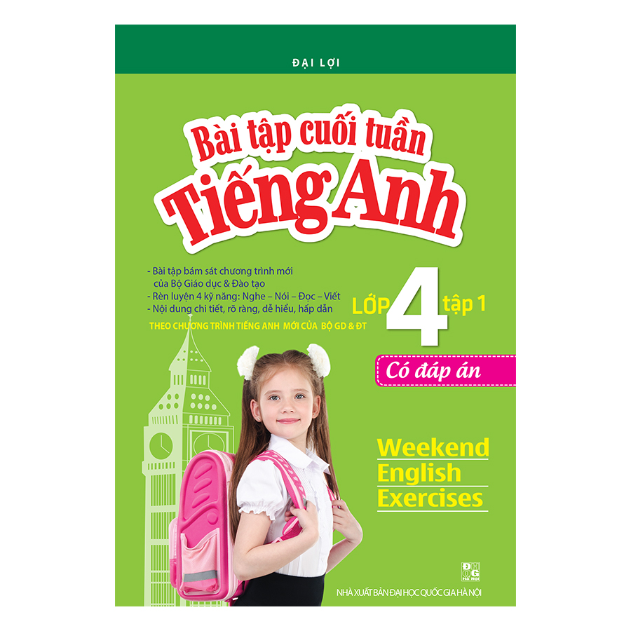 Bài Tập Cuối Tuần Tiếng Anh Lớp 4 - Tập 1