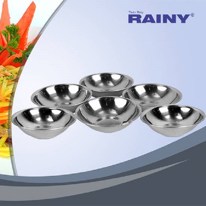 Bộ Dụng Cụ Nhà Bếp Inox Rainy 60 Món - Hàng Chính Hãng