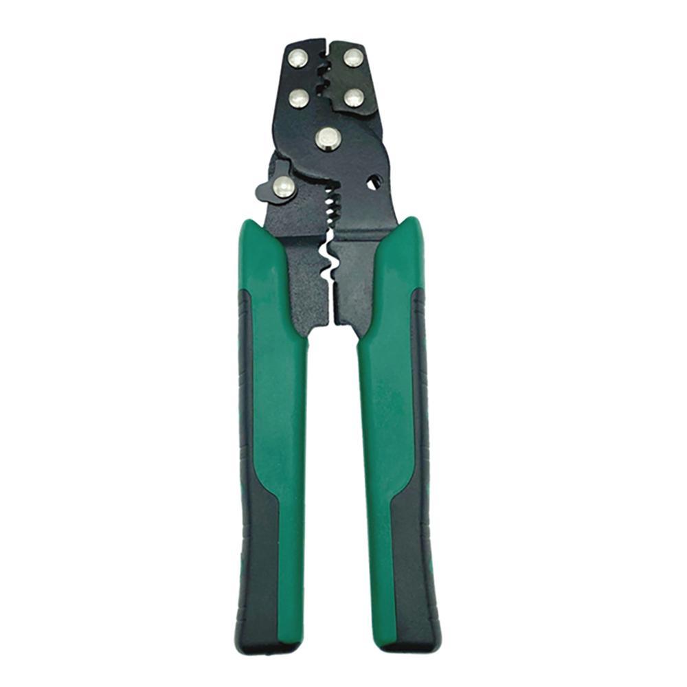 320pcs Crimp Terminal with Pliers Set 10-in-1 Crimp Terminals Kit U Shaped O Shaped Cold Pressed Bare Terminals Box