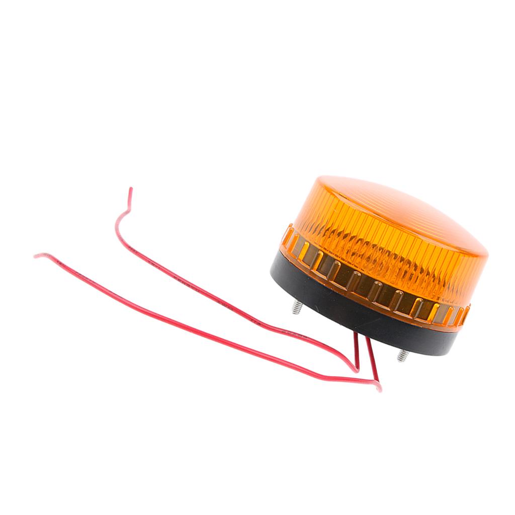 Đèn LED Khẩn Cấp Đèn Báo Hổ Phách Nhấp Nháy Cảnh Báo Tín Hiệu Đèn Báo DC24V