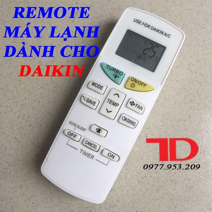 REMOTE MÁY LẠNH, ĐIỀU KHIỂN DÀNH CHO MÁY LẠNH DAIKIN MẪU MỚI