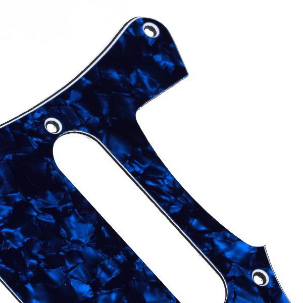 Blue Pearl Pickguard 3 Ply 11 Hole For Strat Guitar SSS