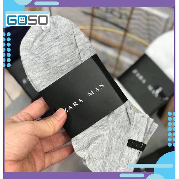 Bộ 10 Đôi Tất Nam Cổ Ngắn Cao Cấp