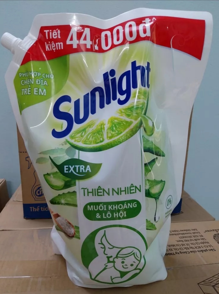 Nước rửa chén sunlight túi 3,4kg