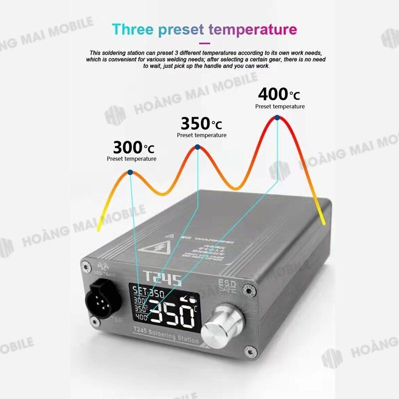 Máy hàn (trạm hàn) OSSTEAM T245 dùng mũi C245