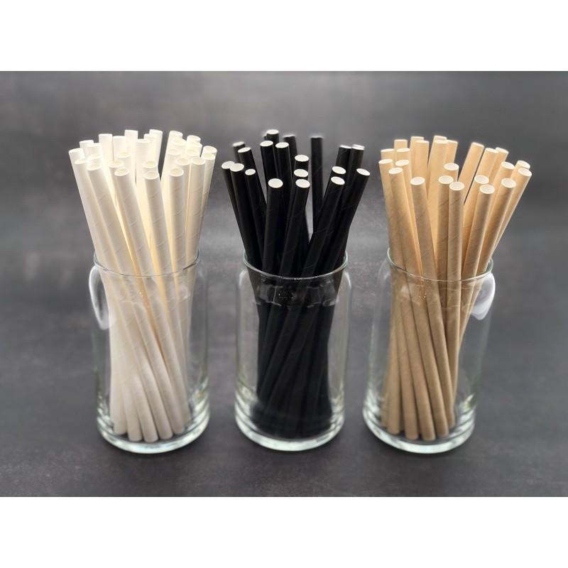 Gói 100 cái_Ống hút giấy size 8