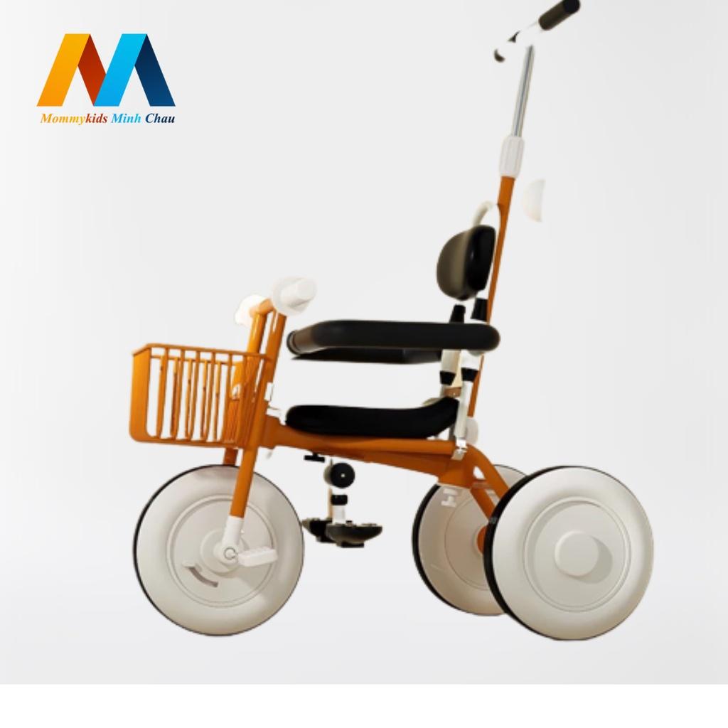 Xe đẩy cho bé MOMMYKIDS MINH CHÂU Xe chòi chân 3 bánh chân an toàn có khung bảo vệ cho bé