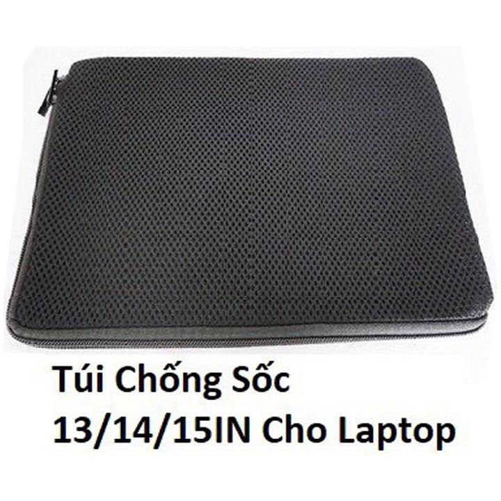 Chống sốc LAPTOP vải Lưới siêu thoáng có mush dầy13"6 -14"6-15"6 inch K19 tặng bọc căn cước