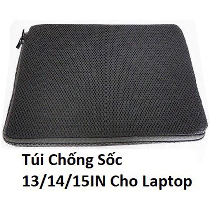 Chống sốc LAPTOP vải Lưới siêu thoáng có mush dầy13&quot;6 -14&quot;6-15&quot;6 inch K19 tặng bọc căn cước