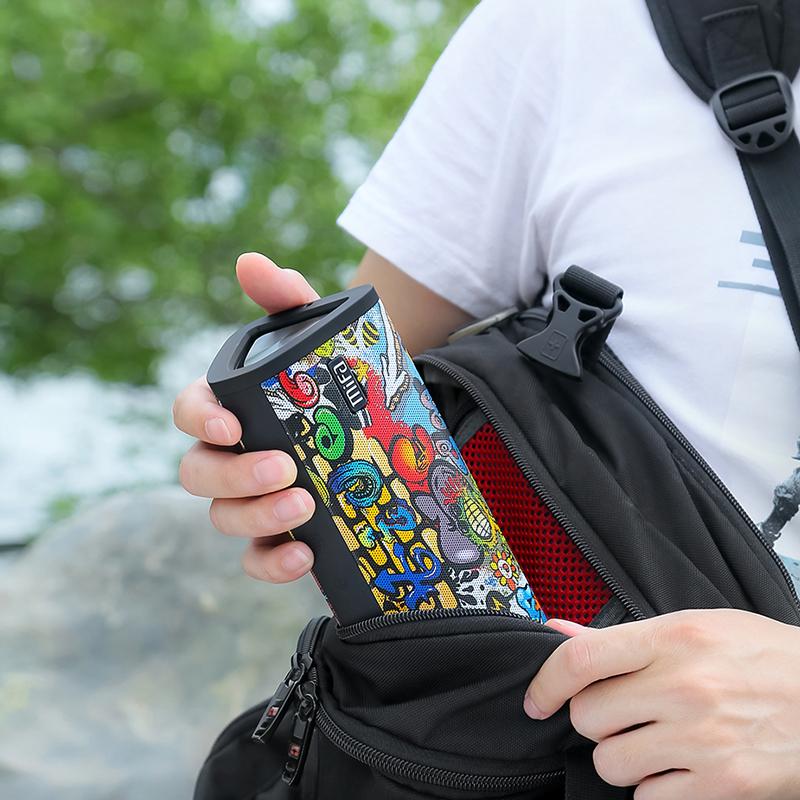 Mifa Loa bluetooth di động Loa bluetooth 5.0 không dây chống nước 20W IPX7 Mic tích hợp, TWS Color: Black