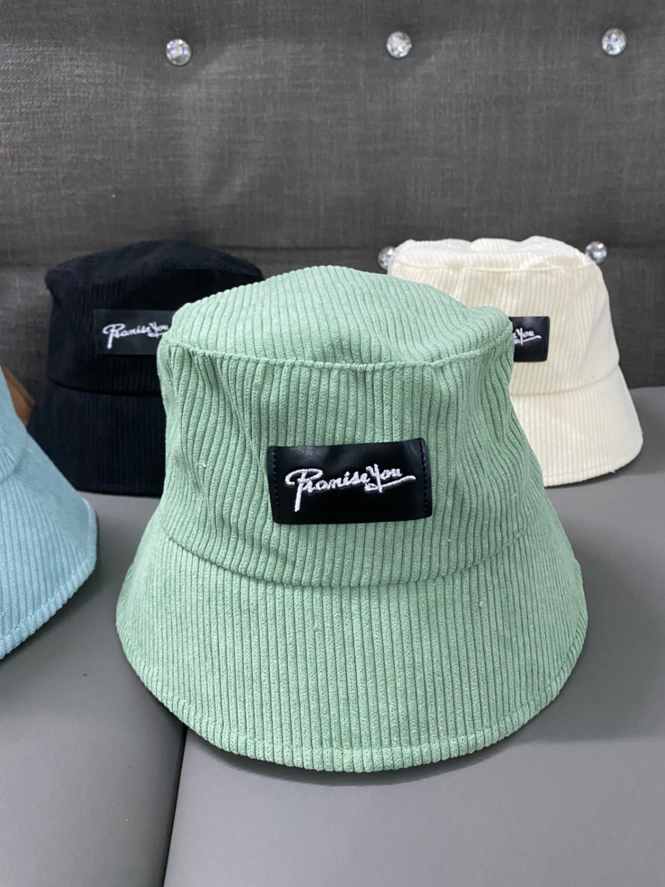 Nón Bucket Vải Nhung Tăm - Mũ Tai Bèo Ulzzang Unisex Nam Nữ Phong Cách Thời trang, Cá Tính