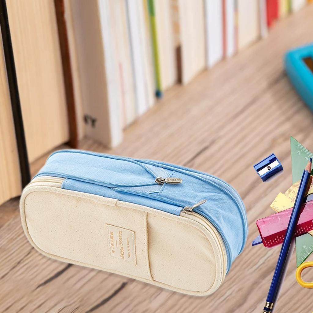 Classic Pencil Case Stationery Bag for Students