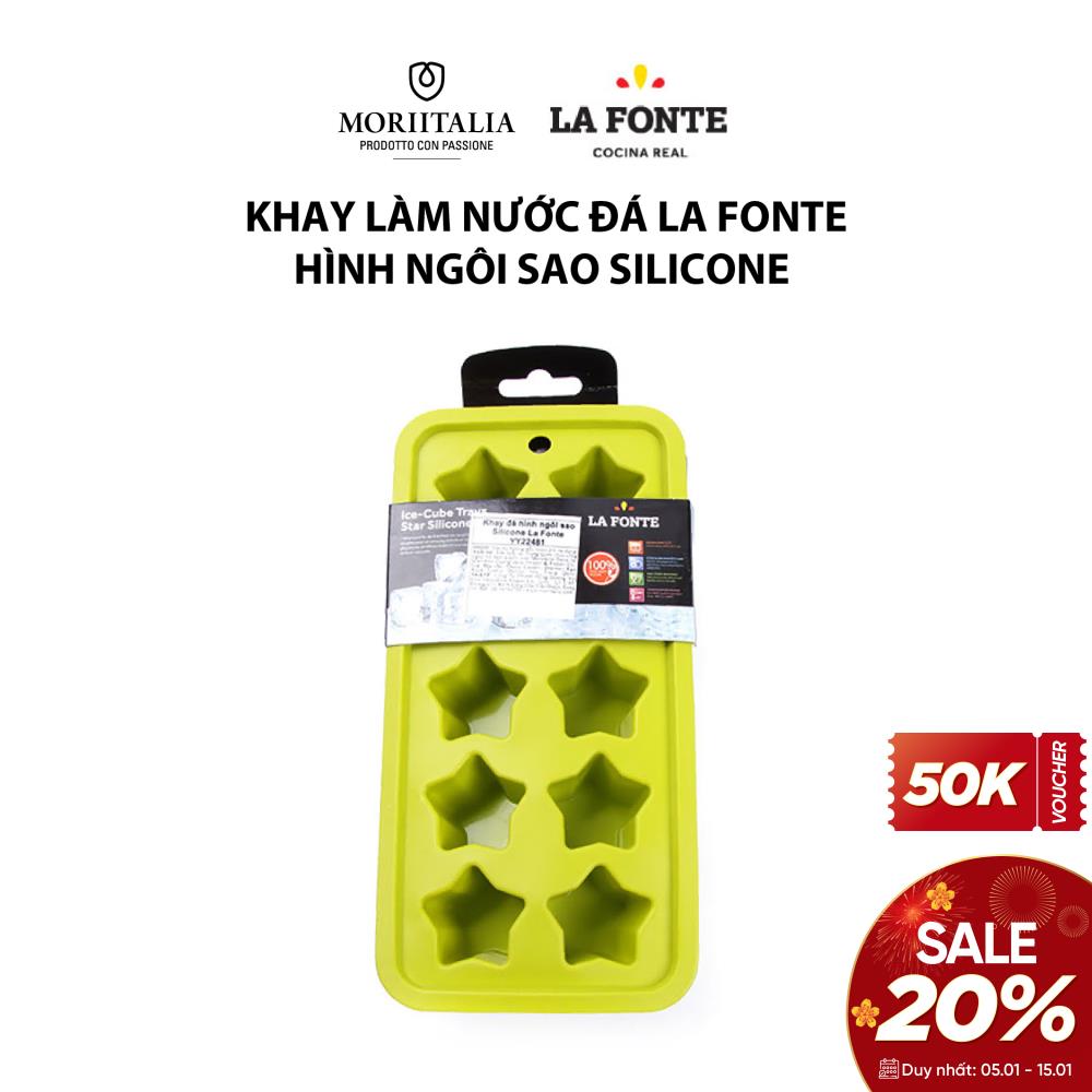 Khay làm đá La Fonte hình ngôi sao silicone 10 ô YY22481