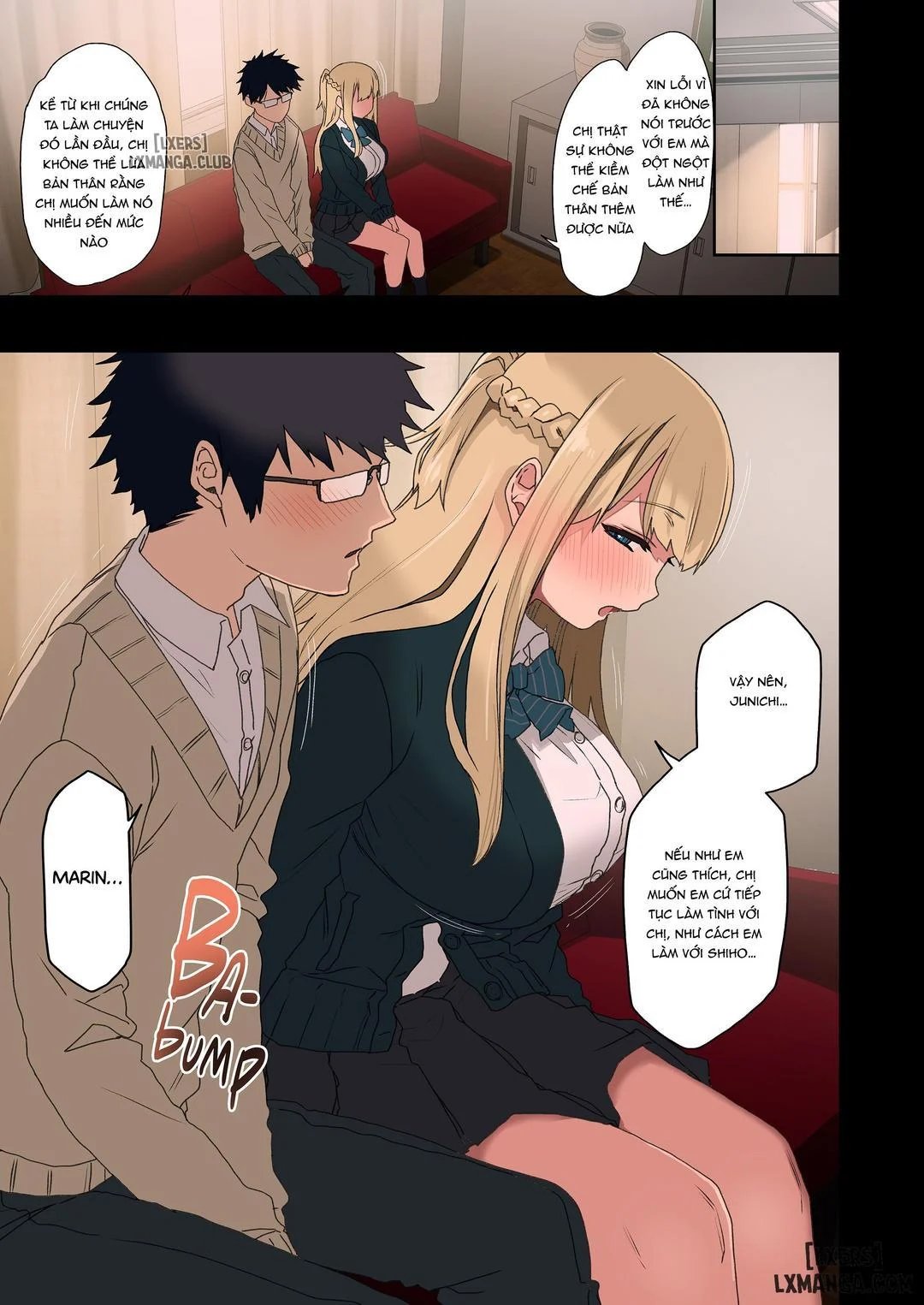 bí mật hư hỏng của tôi với tiền bối chapter 9 18