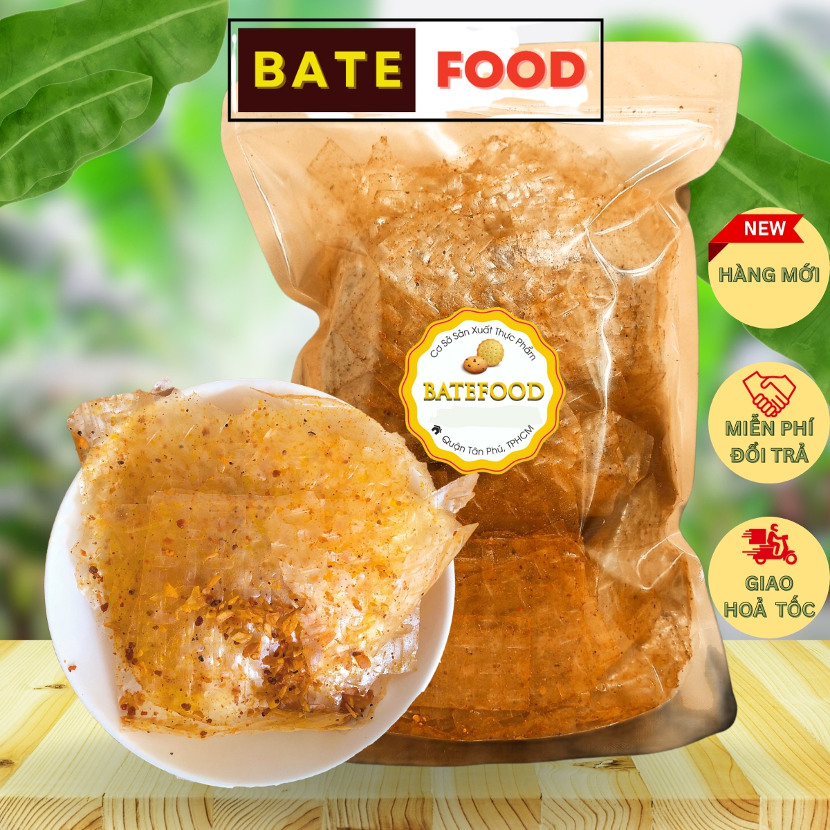 500g Bánh Tráng Xike Siêu Cay, Đặc Sản Tây Ninh, Ăn Là Ghiền